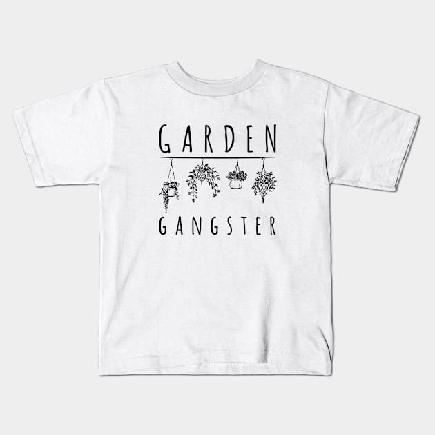 Garden Gangster Kids T-Shirt by Bhagila